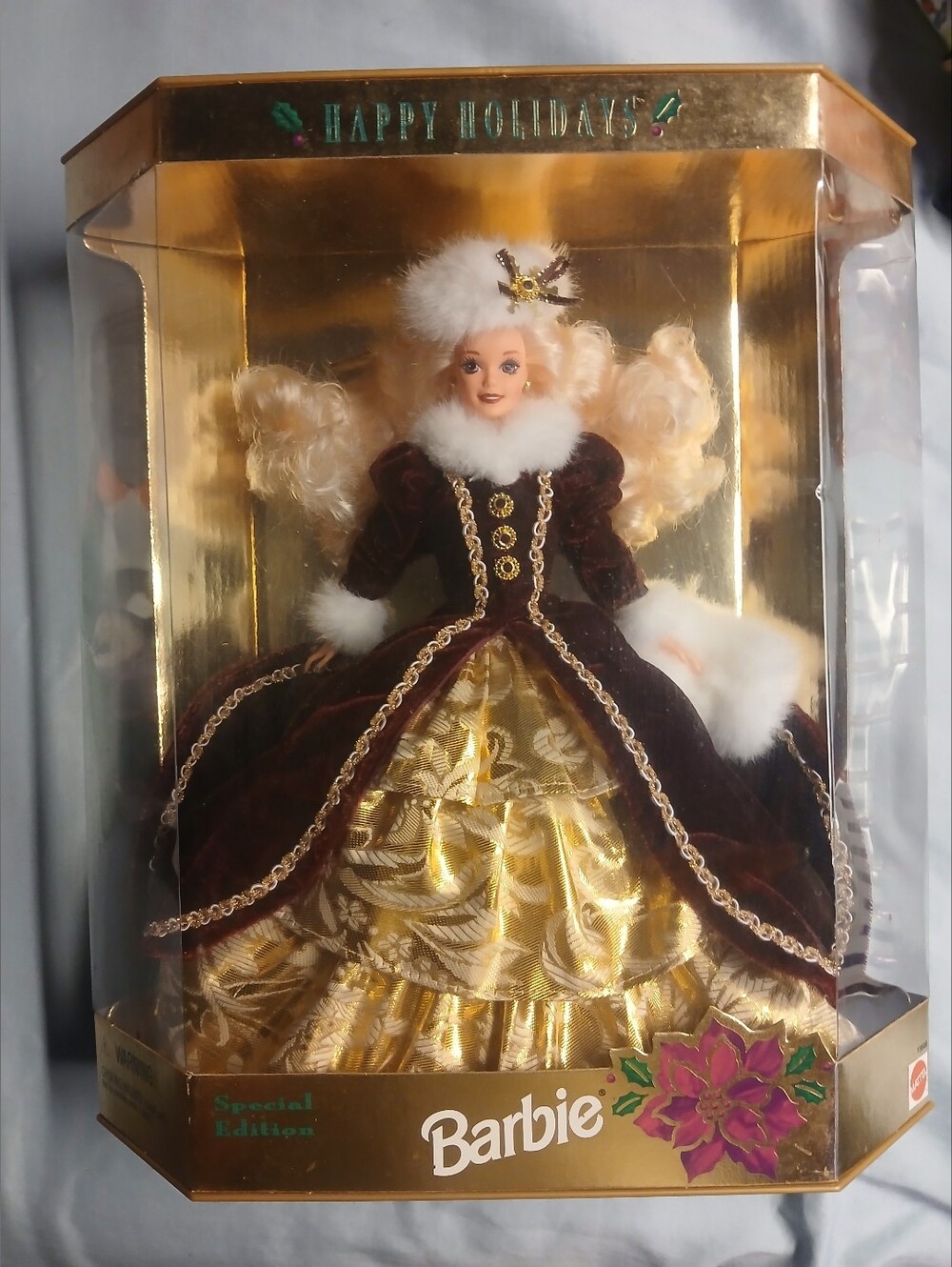 1996 RARE error Happy Holidays Barbie